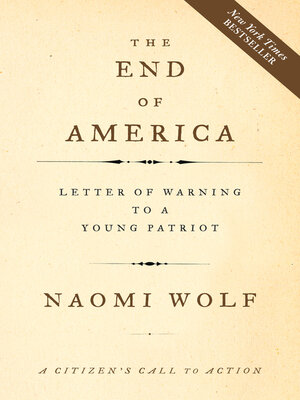 The End of America - ebook